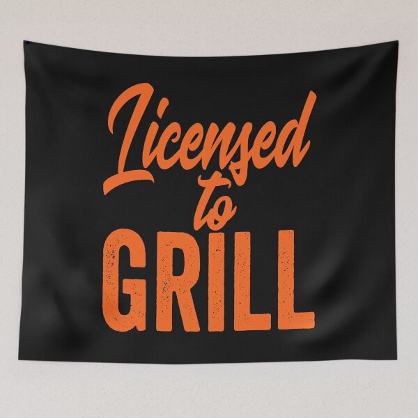 Item preview, Licensed to grill-grilling. designed and sold by DesignedBySnip.