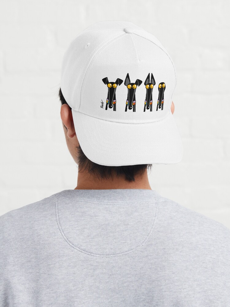 Alternate view of Greyhound Semaphore Cap