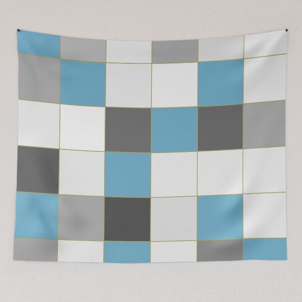 Item preview, Geometrical Patterned Design Throw Pillow  07 designed and sold by blueocan.