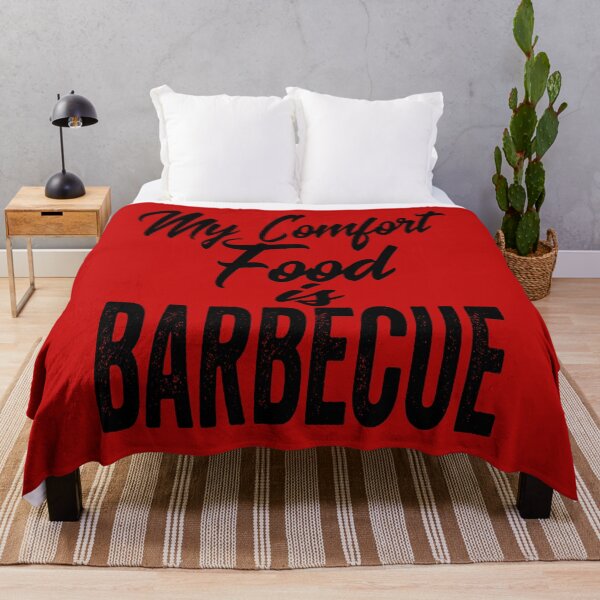 Item preview, My comfort food is barbecue-grilling. designed and sold by DesignedBySnip.