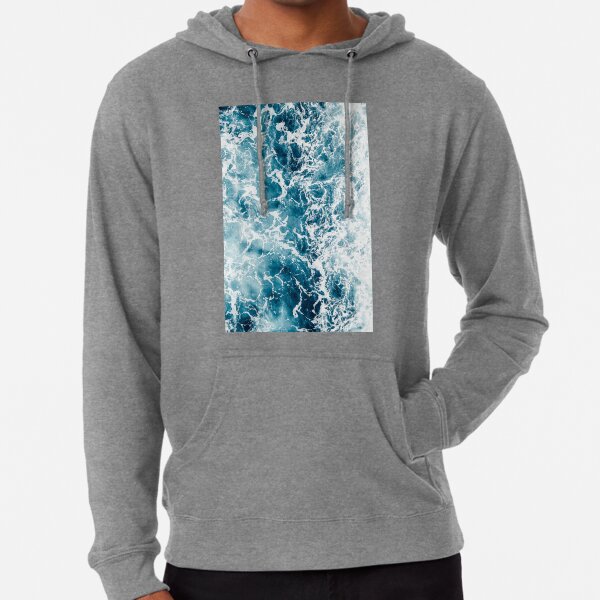 Blue Ocean Waves %26 Hoodies & Sweatshirts for Sale