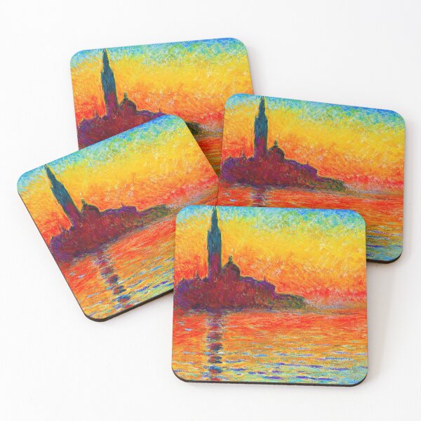 Item preview, San Giorgio Maggiore at Dusk by Claude Monet designed and sold by SimpleJoyStyle.