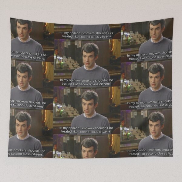 Item preview, Nathan for You Smokers Allowed designed and sold by Dalaura.