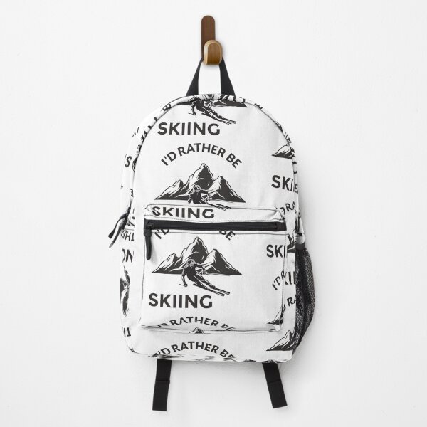 Item preview, Id Rather Be Skiing - Skier Gift, Winter Sport designed and sold by Blok45.