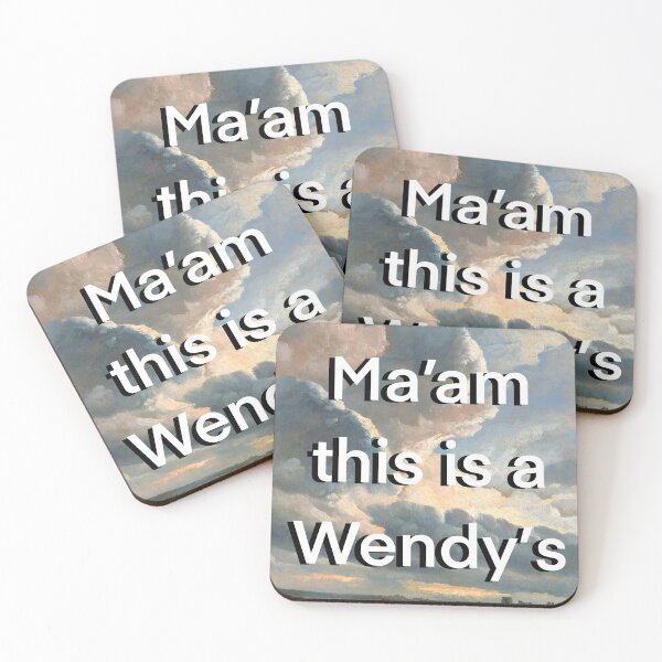 Item preview, Ma’am This is a Wendy’s designed and sold by KristaZed.