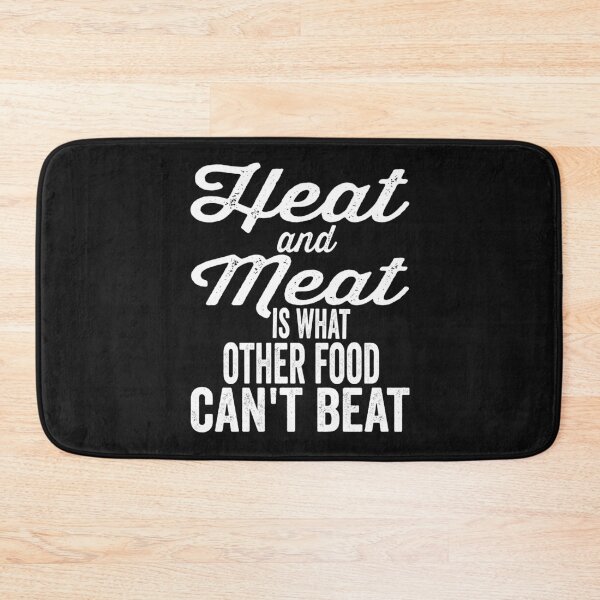 Item preview, Heat and meat is what other food can't beat-grilling. designed and sold by DesignedBySnip.