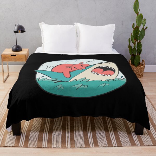 Item preview, Cats Shark Attack - Funny Crazy Cat Design Funny Anime Weeb Tee designed and sold by Garaunt - The bavarian brute.