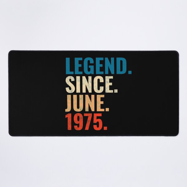 Item preview, Legend Since June 1975 Retro Vintage designed and sold by Teelogic.