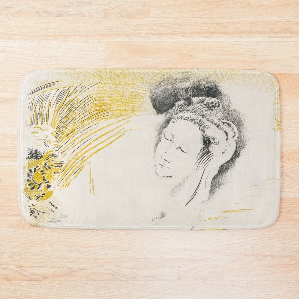 Item preview, The  Shulamite (1897) by Odilon Redon.  designed and sold by dusie.