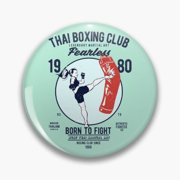 Item preview, Muay Thai Kickboxing Girl Punchbag Martial Art Thailand designed and sold by 33ink.