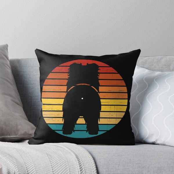 Item preview, Retro Sunset Collie Dog Butt designed and sold by PeachesMommy.
