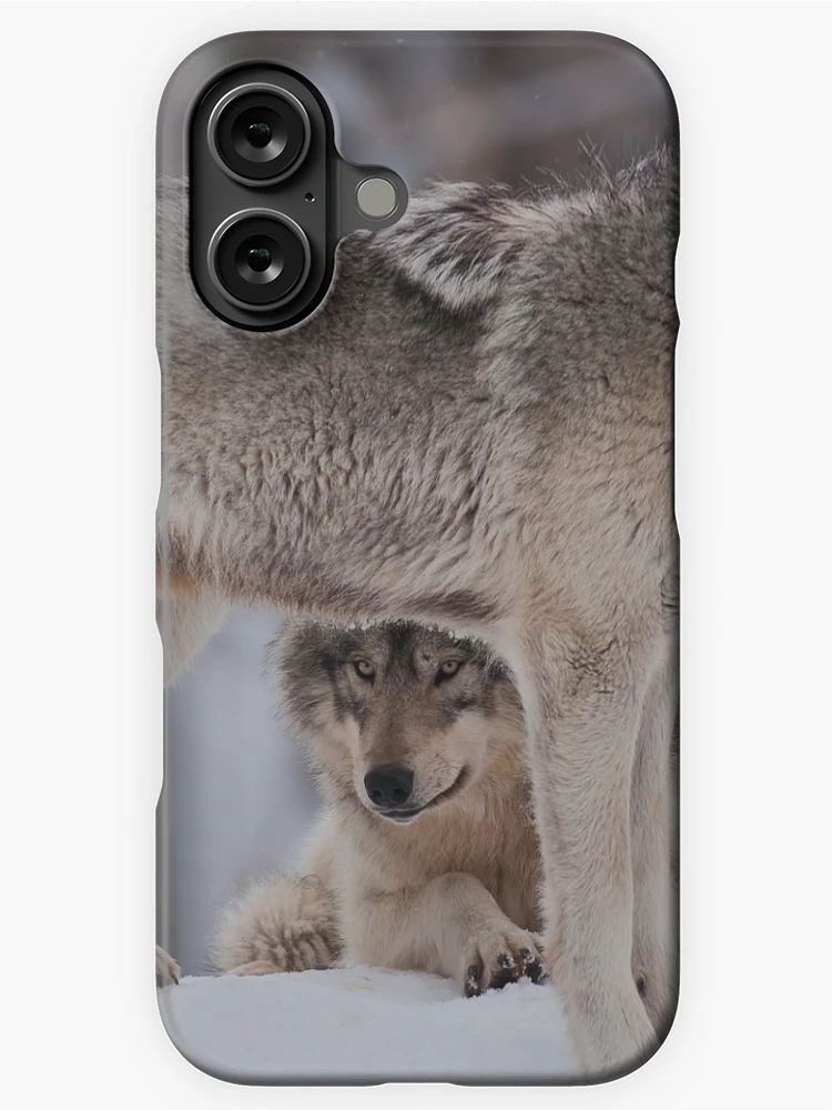 Thumbnail 1 of 4, iPhone Case, Timber Wolves designed and sold by WolvesOnly.