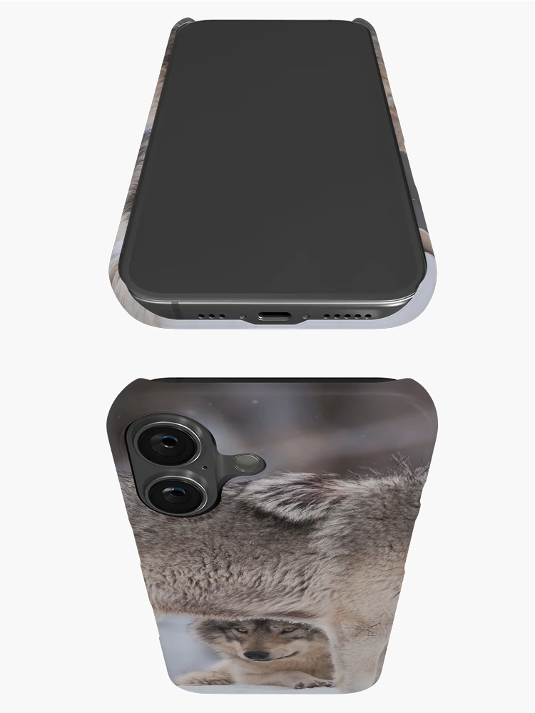 Thumbnail 3 of 4, iPhone Case, Timber Wolves designed and sold by WolvesOnly.