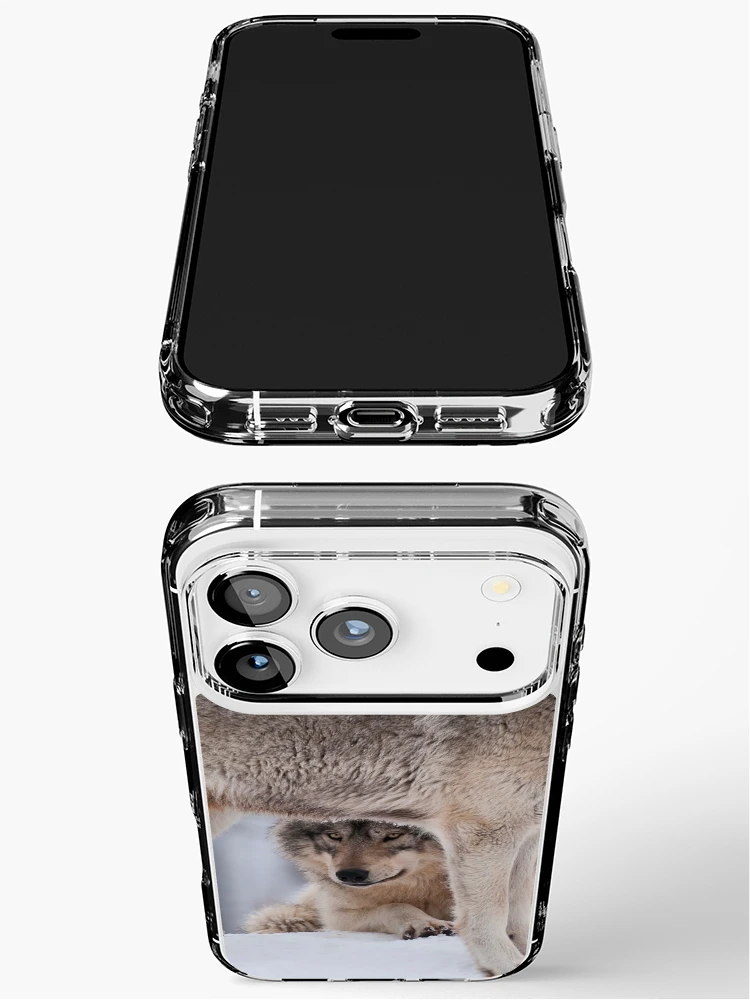 Thumbnail 3 of 5, iPhone Case, Timber Wolves designed and sold by WolvesOnly.