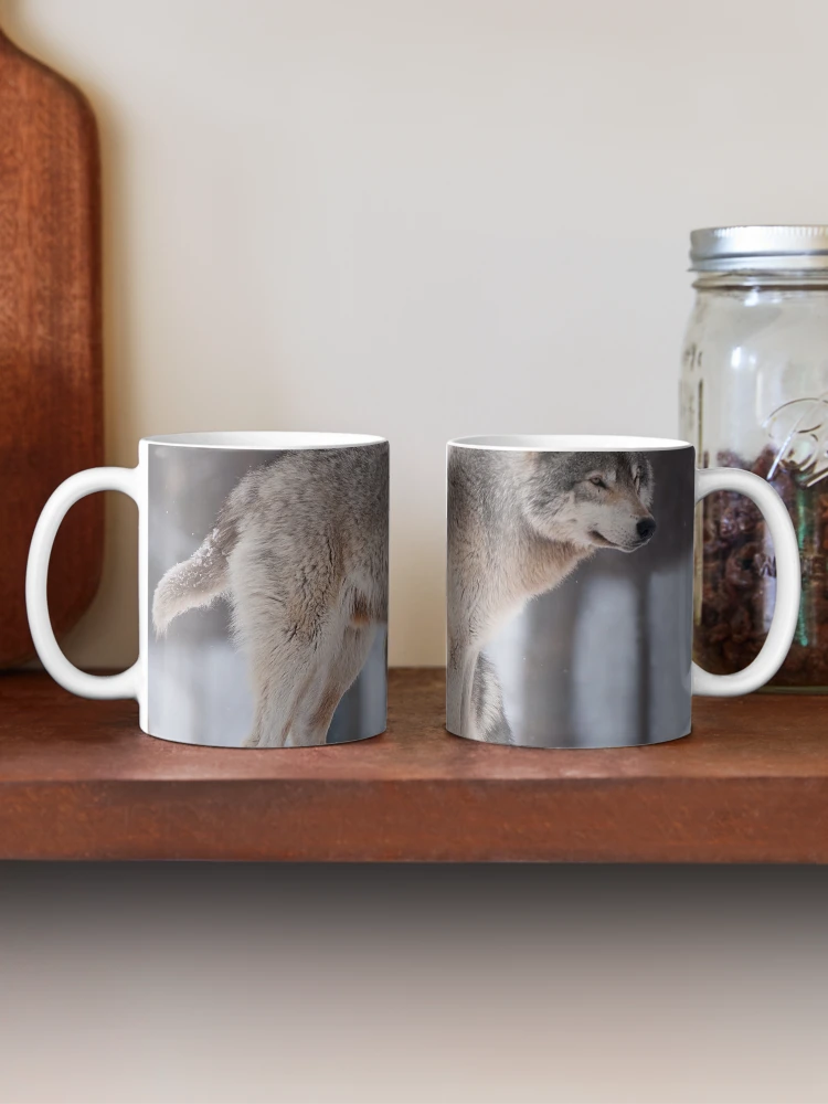 Thumbnail 2 of 6, Coffee Mug, Timber Wolves designed and sold by WolvesOnly.