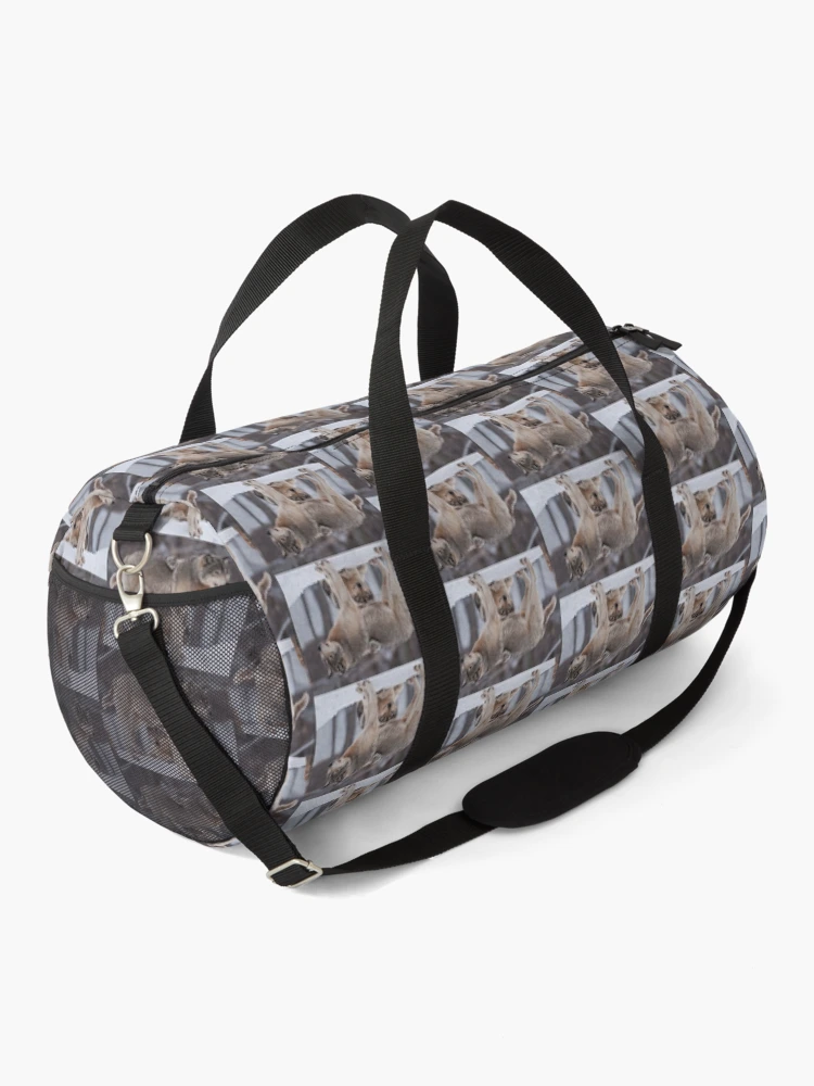 Thumbnail 2 of 3, Duffle Bag, Timber Wolves designed and sold by WolvesOnly.