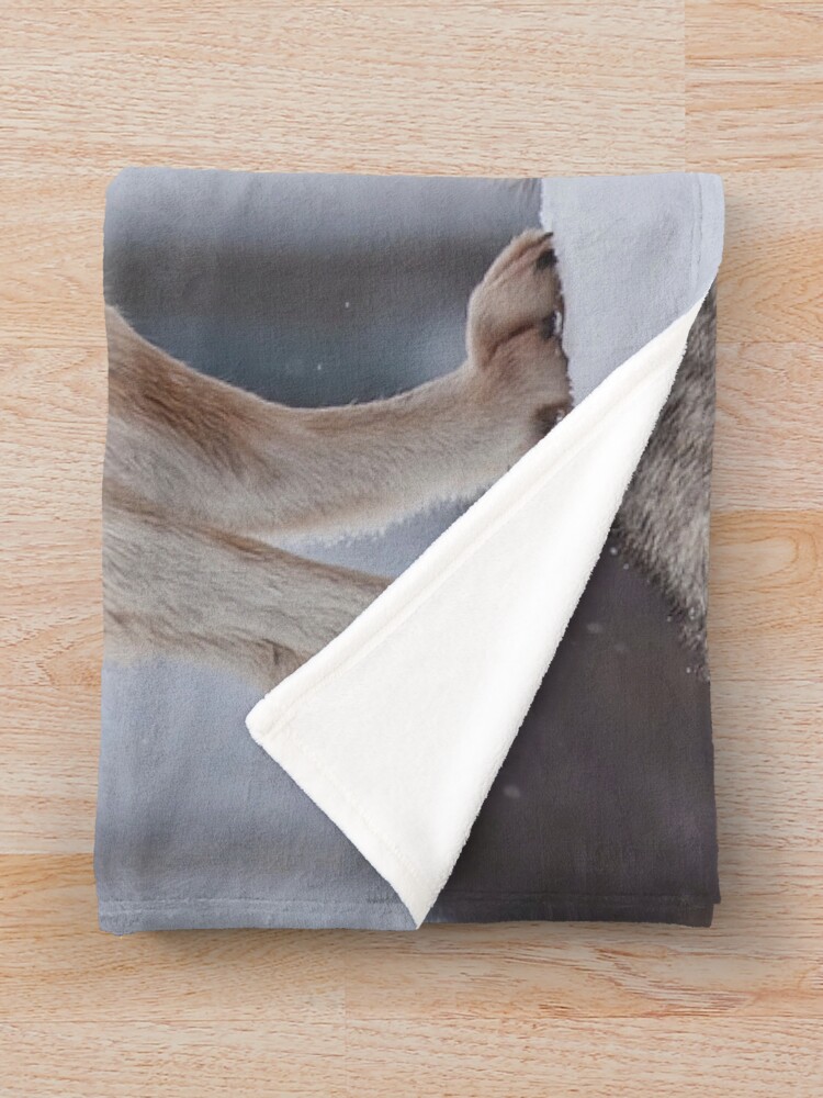 Thumbnail 3 of 6, Throw Blanket, Timber Wolves designed and sold by WolvesOnly.