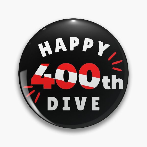 Item preview, Happy 400th Dive designed and sold by StudioAquaLumos.