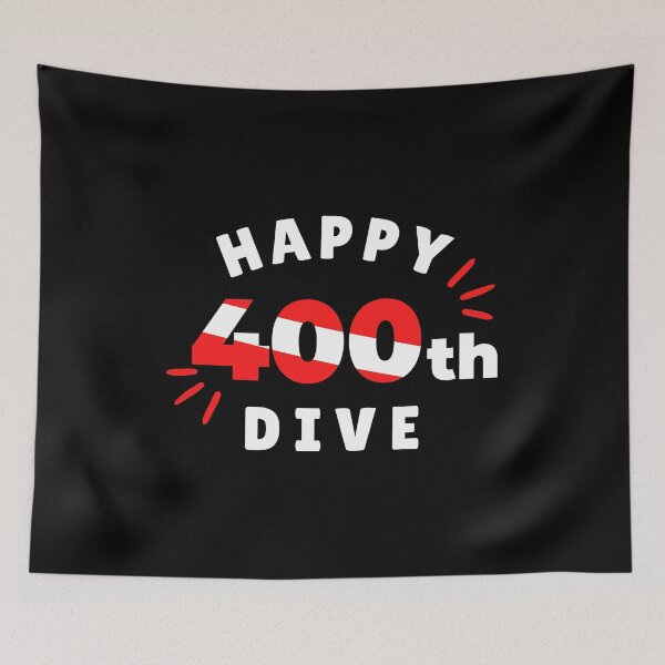 Item preview, Happy 400th Dive designed and sold by StudioAquaLumos.