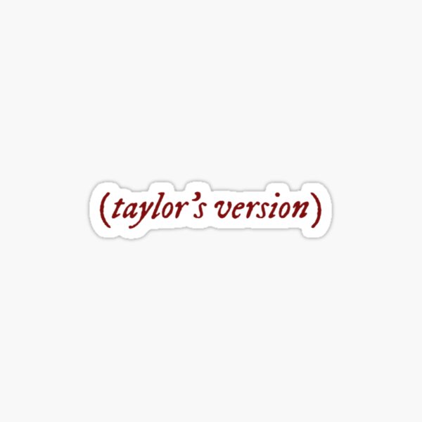 Taylor Swift 'It's meI'm The Problem Sticker - Scarlette Dove