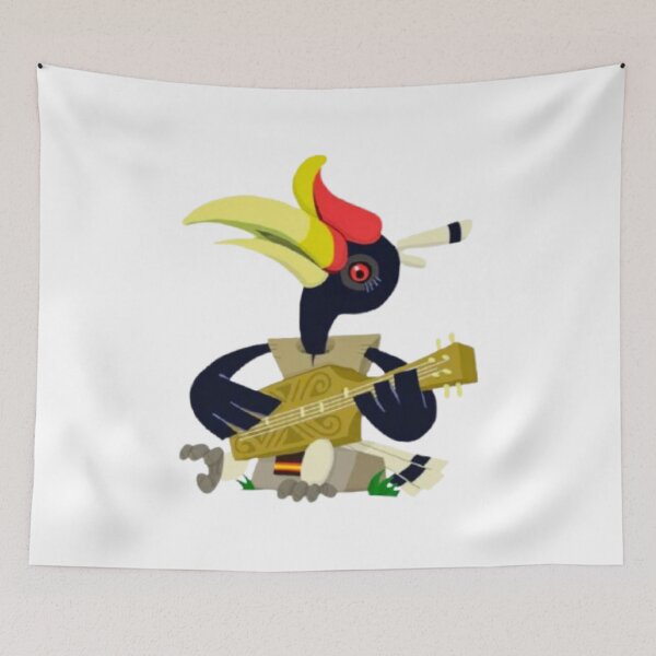 Item preview, Hornbill with sape  designed and sold by Magdalineshop.