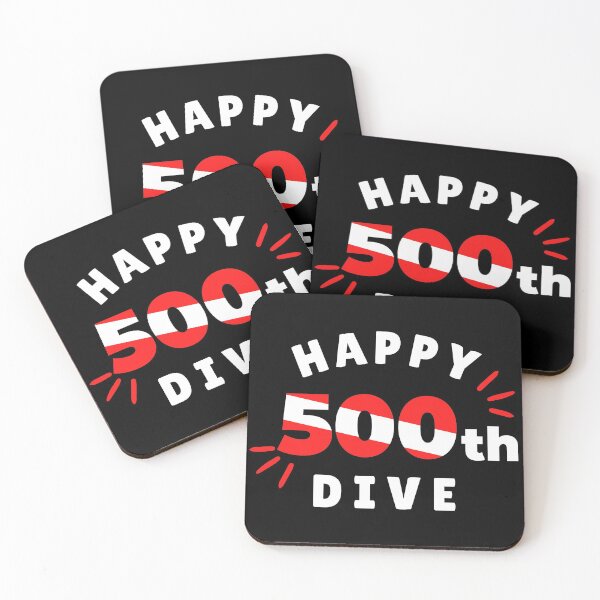 Item preview, Happy 500th Dive designed and sold by StudioAquaLumos.