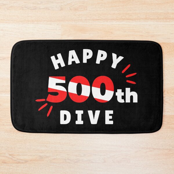 Item preview, Happy 500th Dive designed and sold by StudioAquaLumos.