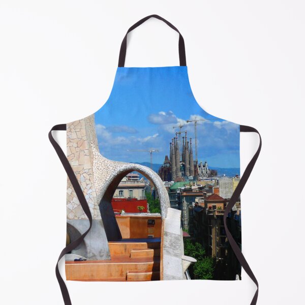 Item preview, La Pedrera Casa Mila Sagrada Familia Barcelona Spain designed and sold by AndyEvansPhotos.