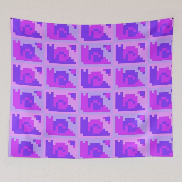 Item preview, Just Very Little Pink and Purple Snails designed and sold by rin3d .