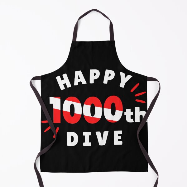 Item preview, Happy 1000th Dive designed and sold by StudioAquaLumos.