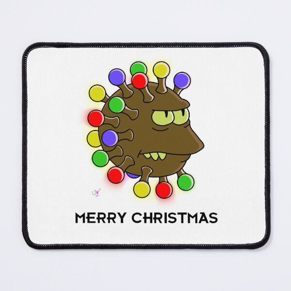 Item preview, Lrrr of Varient Omicron Covid 19 Merry Christmas designed and sold by Calum Sharp.