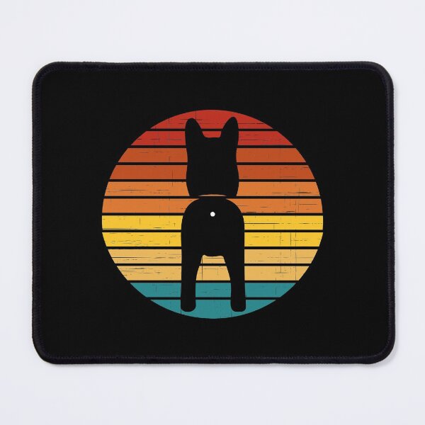 Item preview, Retro Sunset German Shepherd Dog Butt designed and sold by PeachesMommy.