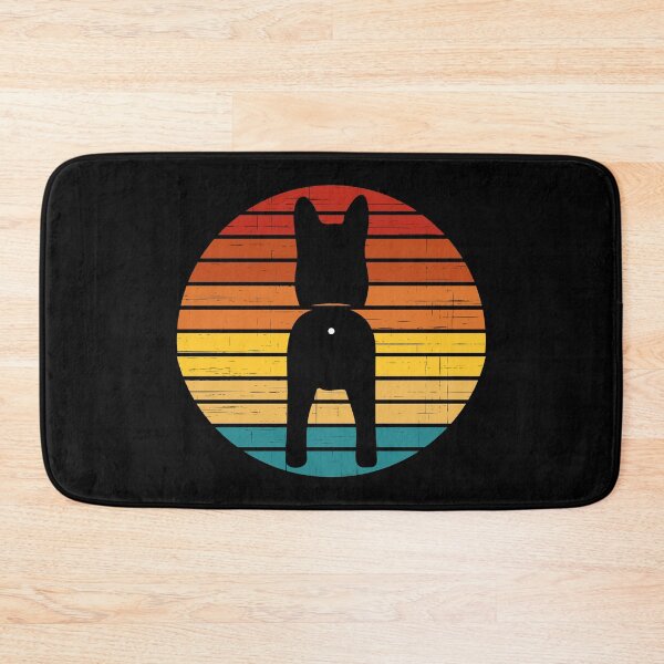 Item preview, Retro Sunset German Shepherd Dog Butt designed and sold by PeachesMommy.