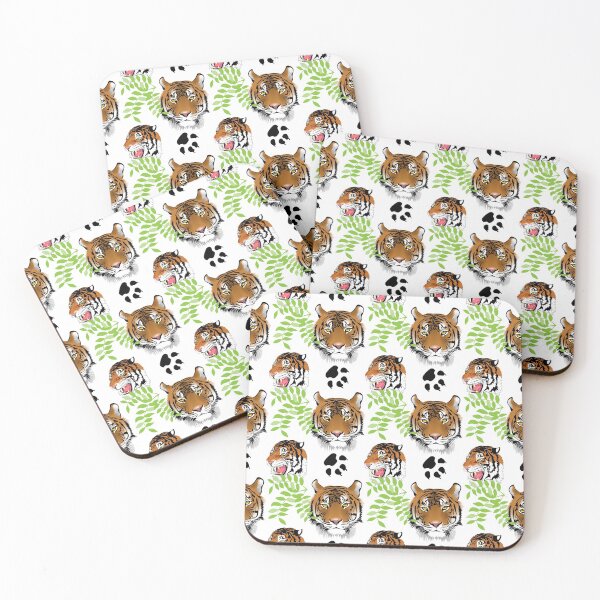 Item preview, Tigers pattern designed and sold by Olha Volokhova.