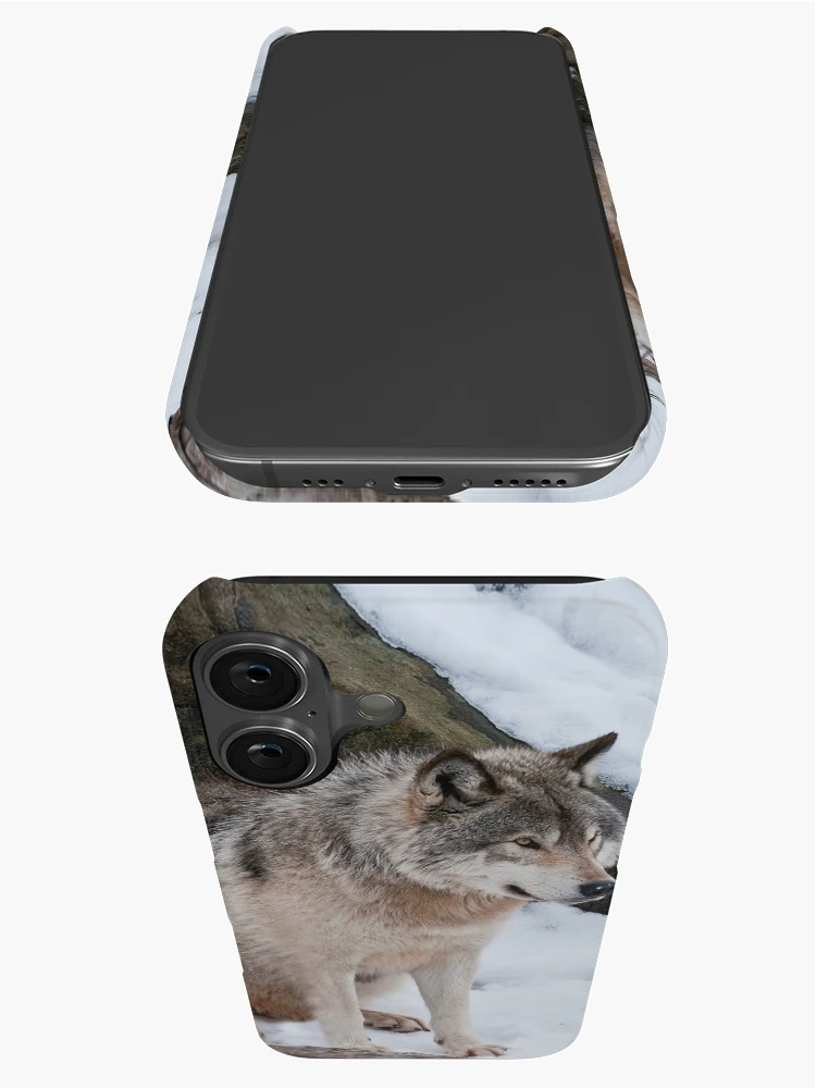 Thumbnail 3 of 4, iPhone Case, Timber Wolves designed and sold by WolvesOnly.