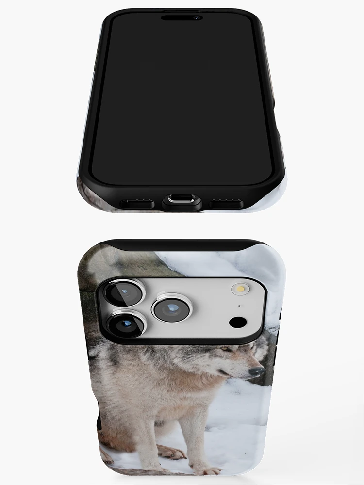 Thumbnail 3 of 4, iPhone Case, Timber Wolves designed and sold by WolvesOnly.