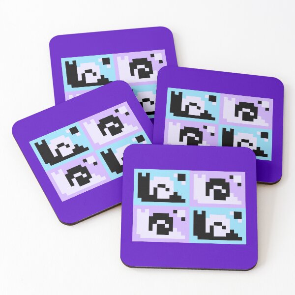 Item preview, Just Very Little Black and White Snails designed and sold by rin3d .