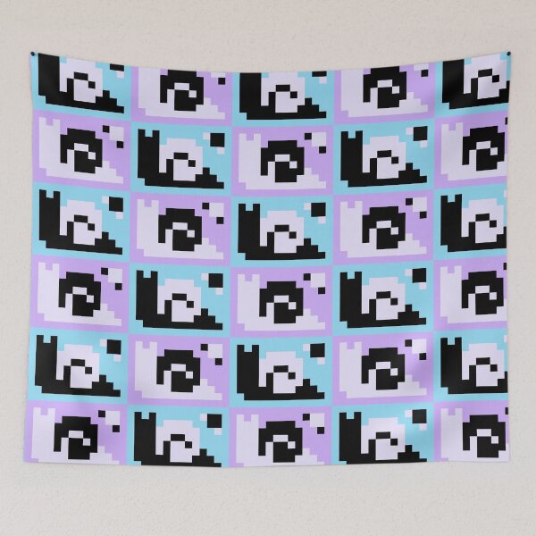 Item preview, Just Very Little Black and White Snails designed and sold by rin3d .