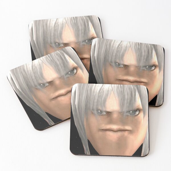 Item preview, Blursed Dante - Devil May Cry ugly funny face meme designed and sold by KefrostDs.