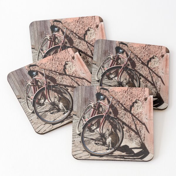 Item preview, The cat and the bicycle designed and sold by Kezzles.