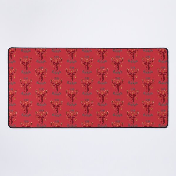 Item preview, TEAM RUDOPLH Red Buffalo Plaid Pattern Matching Family Christmas Shimmer Xmas Rudolph Reindeer Illustration with Christmas Lights and Xmas Baubles designed and sold by zenturtlemerch.