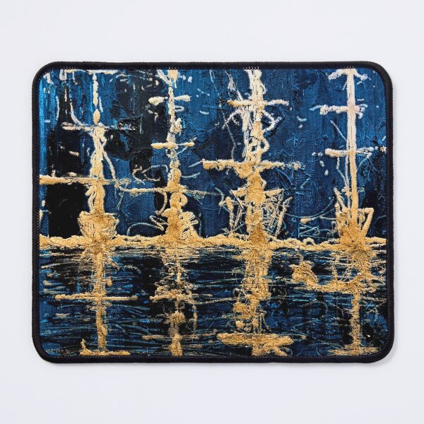 Item preview, ghost ship abstract designed and sold by iconic-arts.
