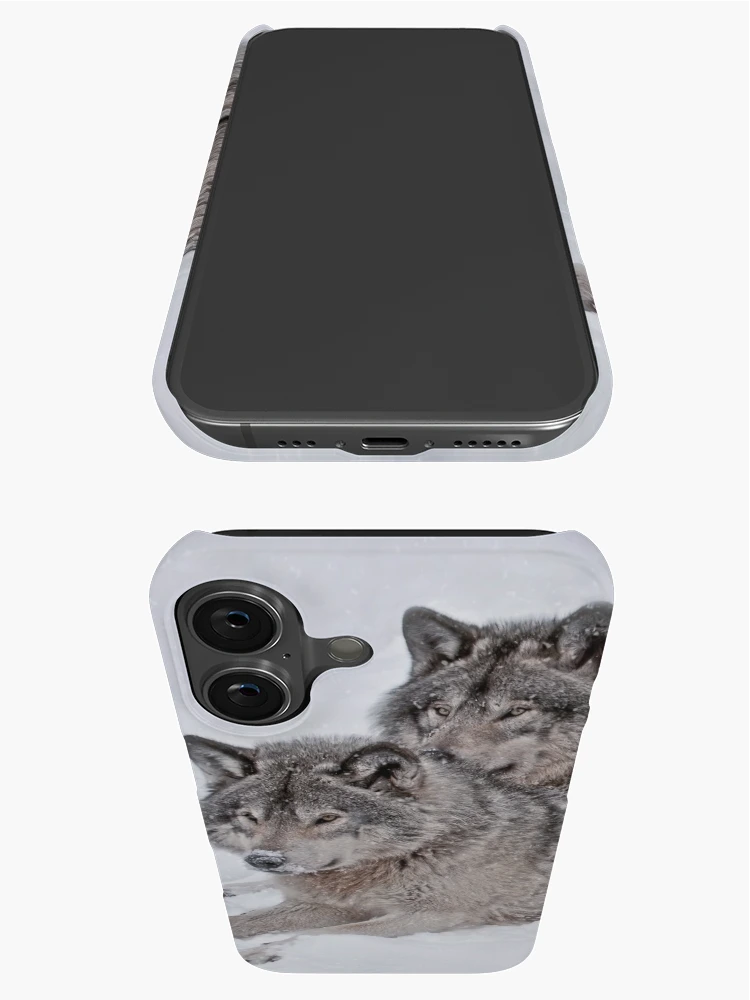 Thumbnail 3 of 4, iPhone Case, Timber Wolves designed and sold by WolvesOnly.