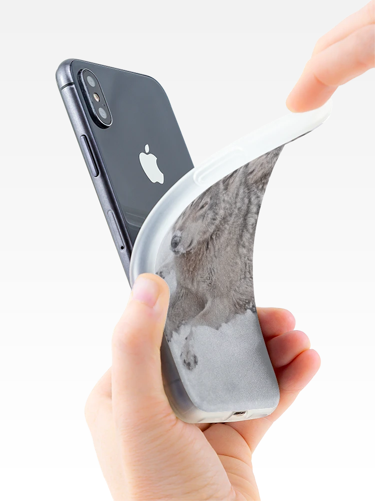 Thumbnail 4 of 5, iPhone Case, Timber Wolves designed and sold by WolvesOnly.