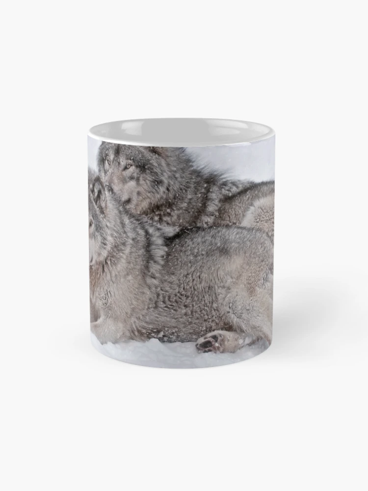 Thumbnail 4 of 6, Coffee Mug, Timber Wolves designed and sold by WolvesOnly.
