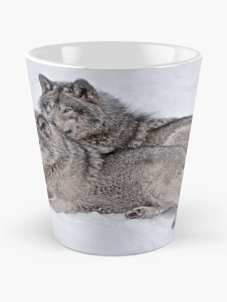 Thumbnail 2 of 4, Coffee Mug, Timber Wolves designed and sold by WolvesOnly.