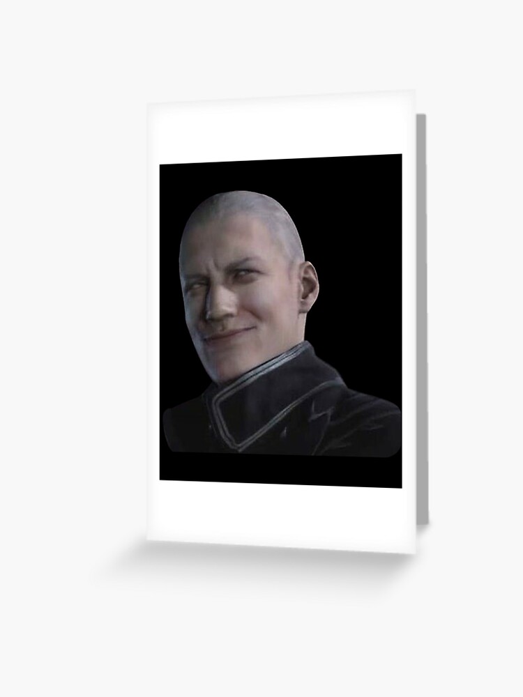 Vergil Devil May Cry funny face meme Poster for Sale by KefrostDs