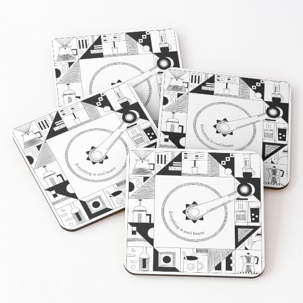 Item preview, Everything is Cool Beans - Coffee designed and sold by candiceongart.