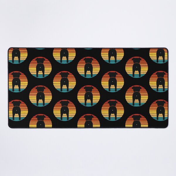 Item preview,  Retro Sunset Puggle Dog Butt designed and sold by PeachesMommy.