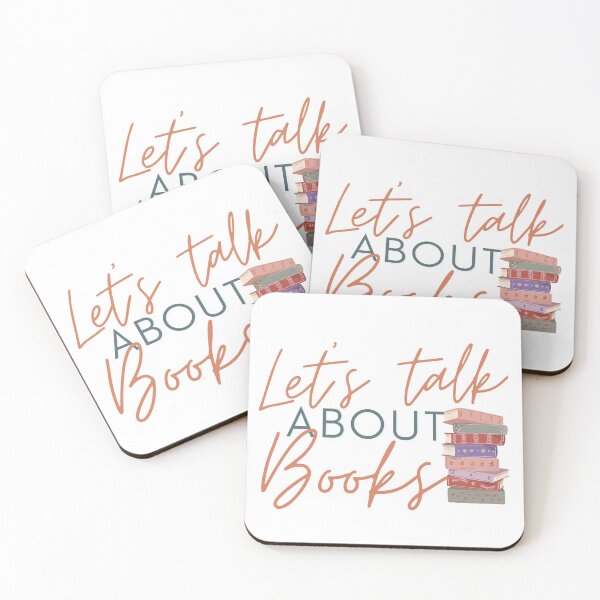 Item preview, Let's Talk About Books designed and sold by Starcat Designs.